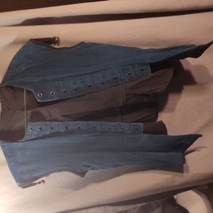 Man's Renaissance style vest, lacetied,